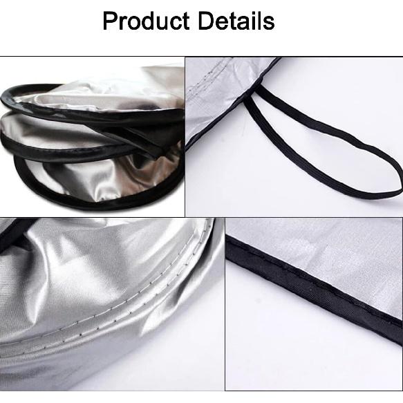 Windshield Sun Shade for Ford Maverick 2022 2023 2024 Bronco Sport (Not for Bronco) 2021-2024 Ranger 2012-2024 Lariat/XT/XLT Accessories Car Front