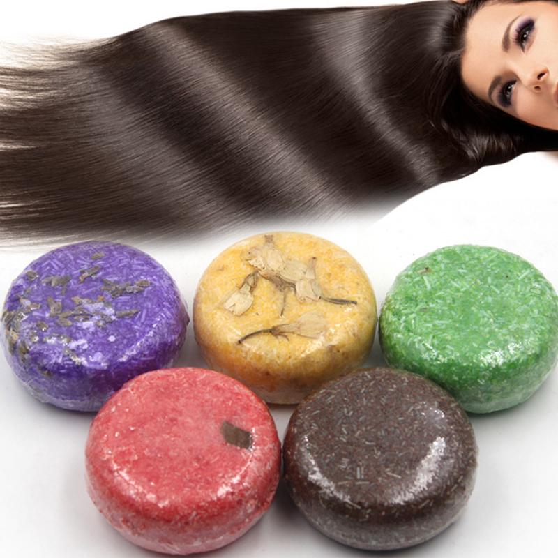 Anti-Dandruff Moisturizing Hair Soap Fragrance Smooth Solid Shampoo