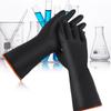 Heavy Duty Industrial Rubber Gloves Resist Strong Acid and Alkali Latex Gauntlets  for Car Home Lab
