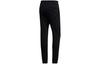 Adidas Neo Knitted Sweatpants Men's Black Moderate Cuffed Pants GJ8923