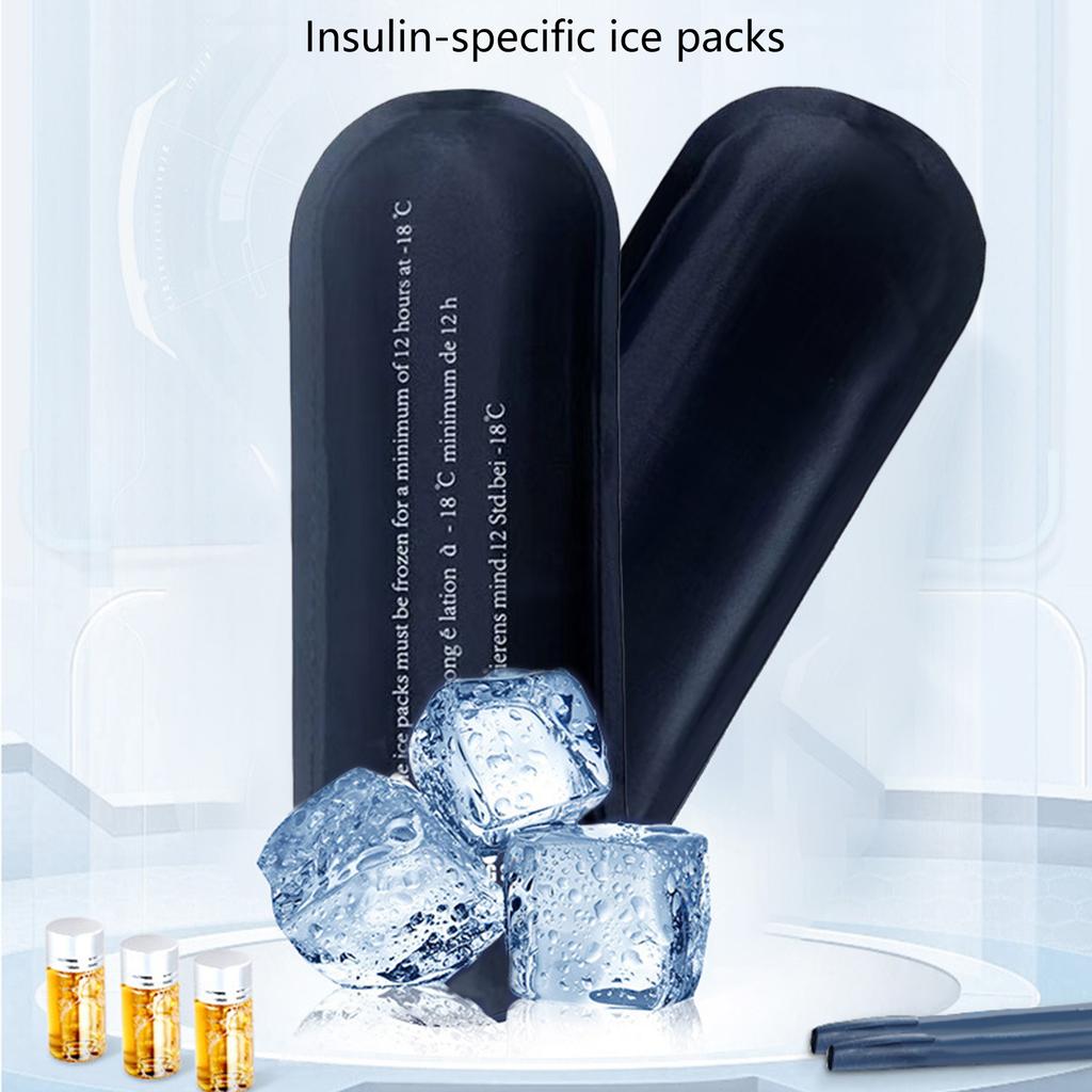 2 шт. пакеты со льдом многоразовые пакеты для заморозки мгновенный холодный гелевый пакет подходит для сумки для хранения в холоде