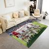 Player Yellow Jacket Area Rug Design for Bedrooms Dormitory Outdoor Playrooms Anti-slip Rug Decorate Offices