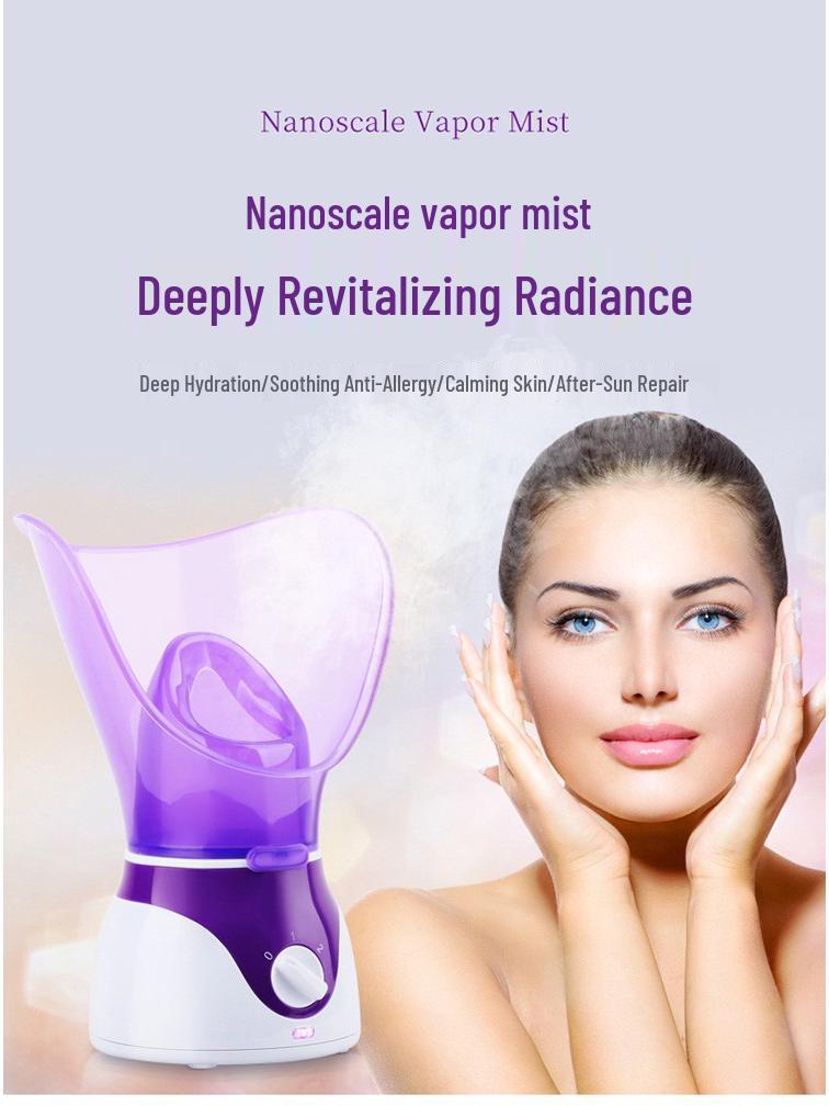 Многофункциональный 3-в-1 Паровой аппарат для лица: Увлажняющее косметическое устройство и назальный увлажнитель