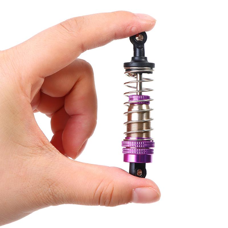 2Pcs Metal Front&Rear Universal Shock Absorber For Wltoys 124019 144001 Rc Car