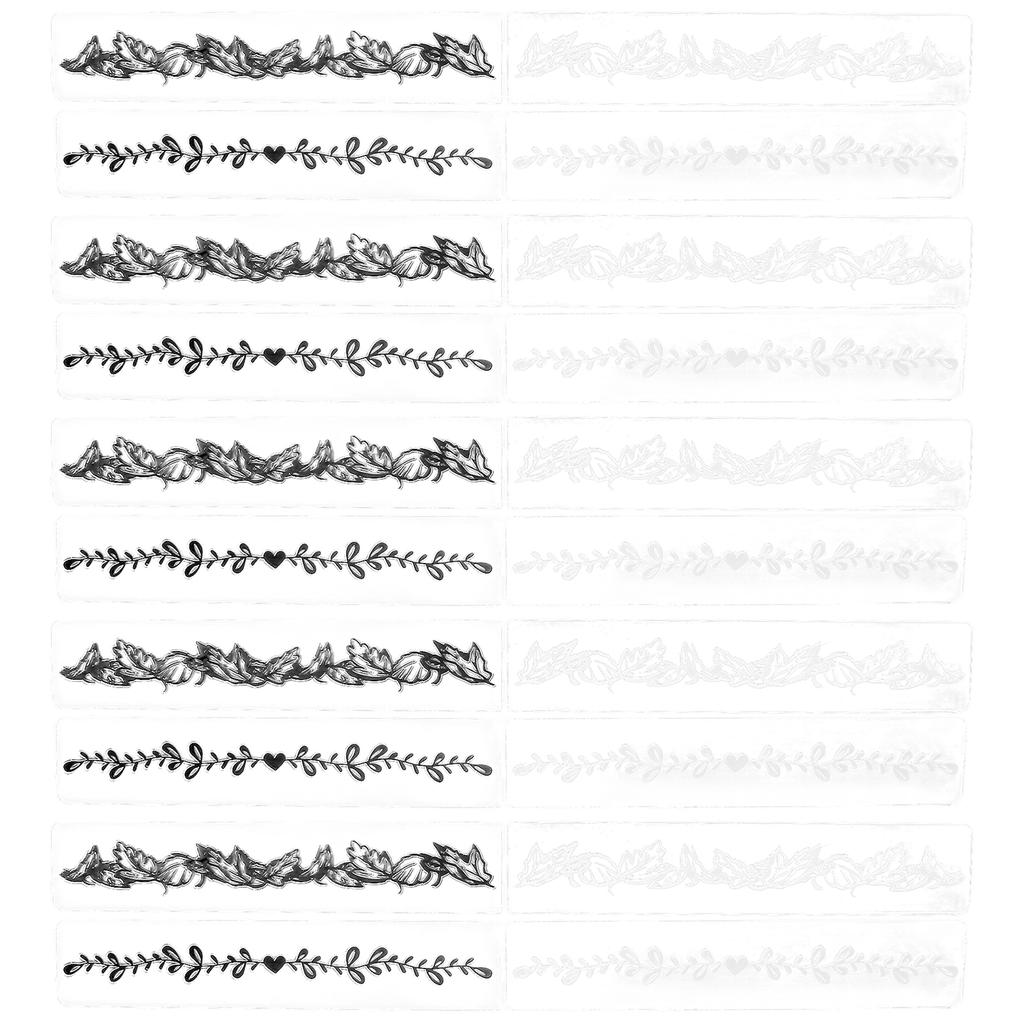 10Pcs Plastic Embossing Folders Embossed Template DIY Card Making Scrapbooking Paper Craft Tool