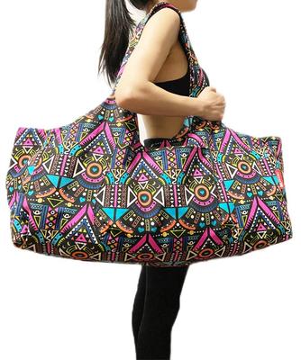 Aozora Большой коврик для йоги Сумка-слинг для переноски коврика для йоги, которая подходит для вашего многофункционального хранения. Легкая и прочная сумка, карманы, коврик, карманы, (Индия)