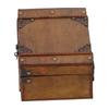 Wooden Box Antique Jewelry Storage Box Case Scene Props Dressing Table Home Decoration