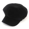 Universal Chemistry Shiny Poly Black Newsboy Cap