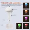 Floating Jellyfish Lamp Voice And Sound Activated Night Light USB Rechargeable Color Changing Ocean Mood Light for Bedroom Decor