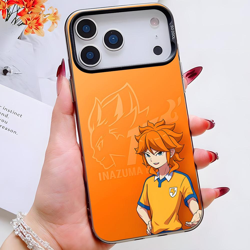 Inazuma Eleven Series Phone Case For IPhone 17 Pro Max 16 Pro Max 15 14 13 11 12 Mini Xs X Xr 7 8 Plus Se Color Silver Cover