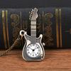 Bronze Guitar Pocket Watch 8892