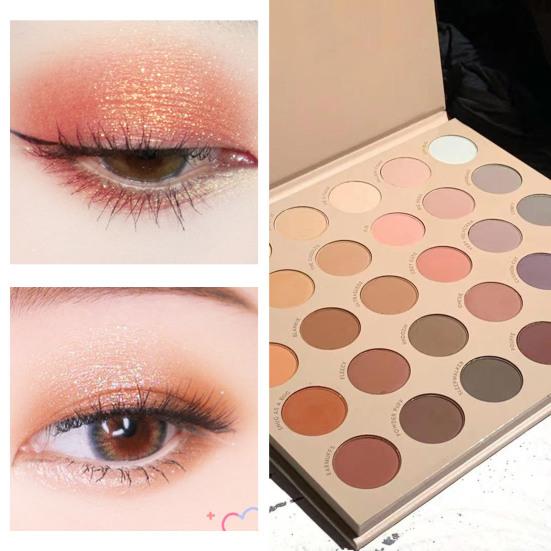 1 коробка, палитра теней для век, нелетучая пудра, косметика, гладкая мода, 30 цветов, косметика для студентов и девочек