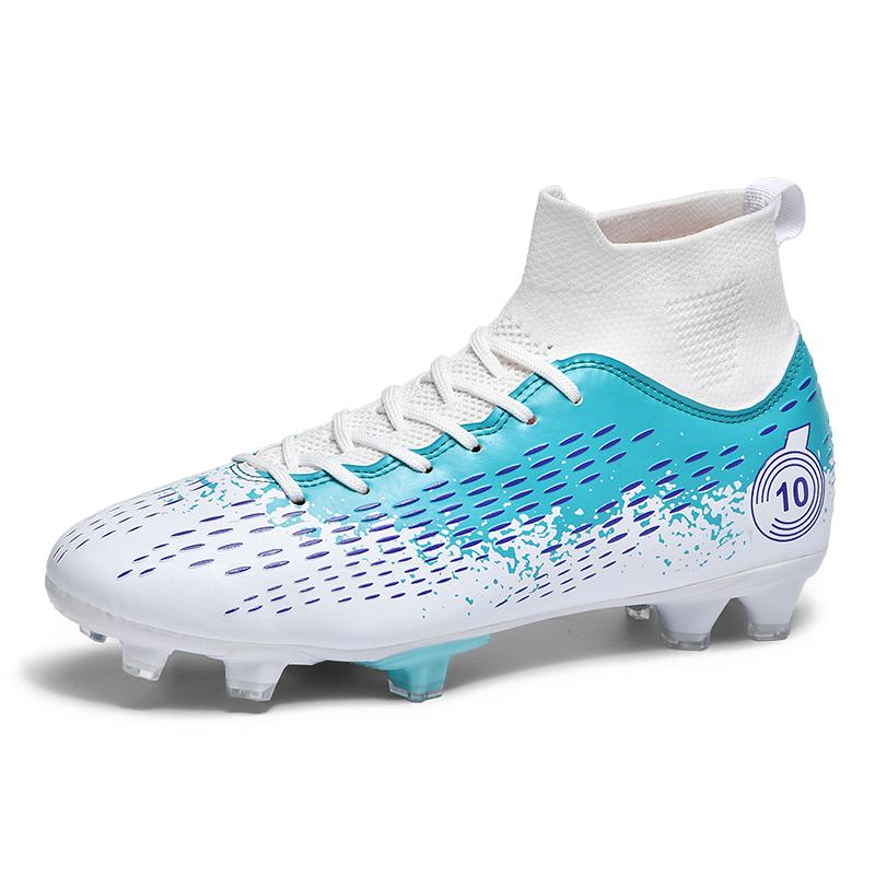 Футбольные бутсы для мужчин FG/FG, нескользящие, для игры на траве, индивидуальный дизайн, кроссовки для тренировок, сверхлегкие высокие кроссовки, футбольные бутсы