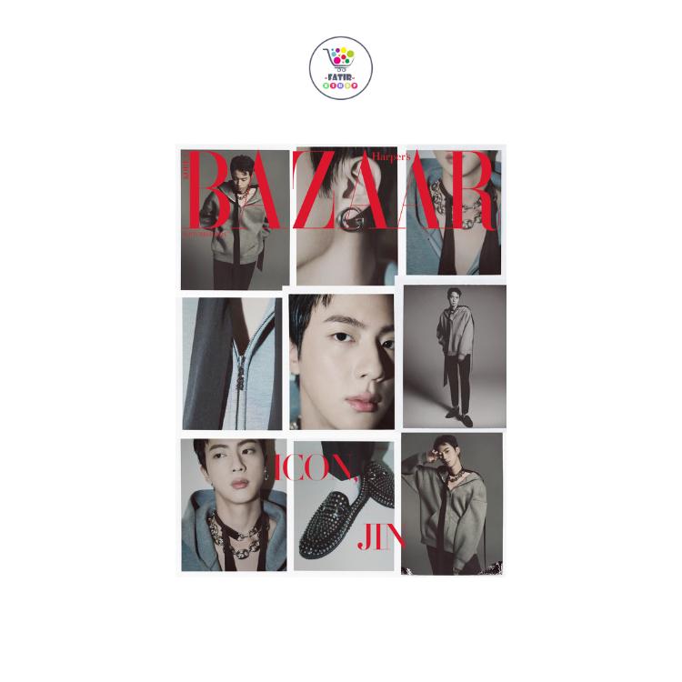 HARPER'S BAZAAR September Issue 2024 Cover BTS JIN Newjeans Minji Magazine