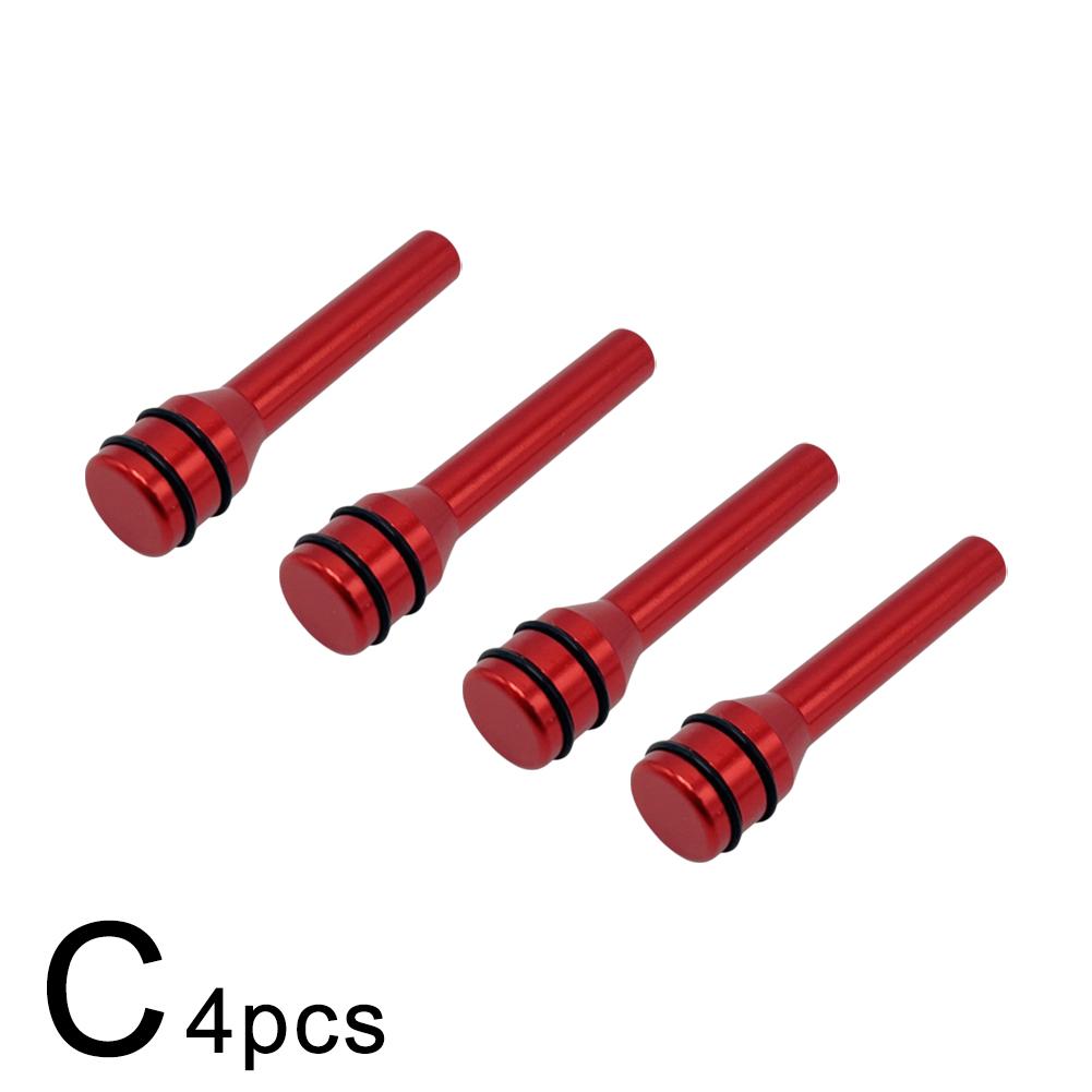 4 шт. Универсальные штифты замка двери безопасности автомобиля с внутренней резьбой M4, ручки замка двери салона автомобиля, грузовика