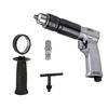 Heavy Duty 3/8inch/1/2inch High Speed Pneumatic Drill Reversible Rotation Air Drill for Hole Drilling Pneumatic Drill