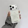Кейс для iPhone 17 Pro в корейском стиле, сладкий, прохладный, с полыми звездами, защита от падений, с отделениями для фото, подходит для моделей 13-16