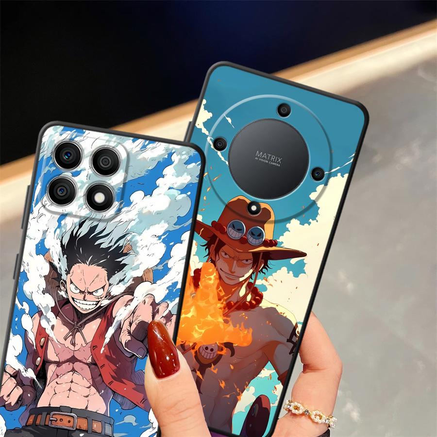 Чехол Luffy из One Piece для Honor 90 Lite X9 X7a 8X X9a 70 X9c X8 Funda Чехол для телефона