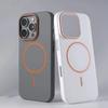 Ultra Thin Simple Hit Color Magsafe Phone Case For iPhone 16 15 14 Plus 13 12 Pro Max Matte Wireless Charger Hard Magnetic Cover