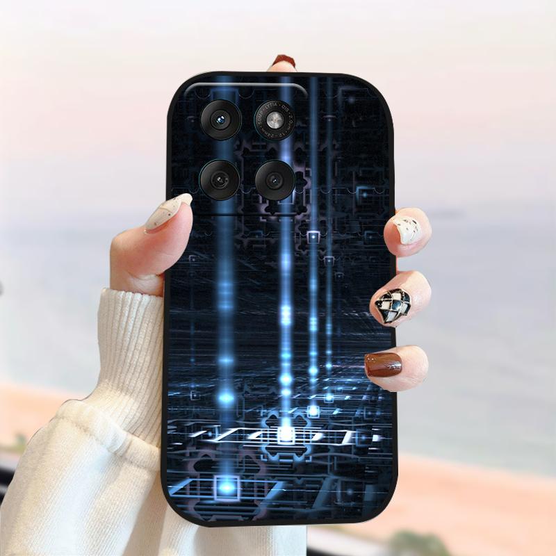 Чехол для Motorola Edge 60 Fusion 5G XT2503-4 Силиконовый Мягкий ТПУ Чехол для телефона Для Moto Edge60 Fusion Милые Чехлы-протекторы с пандой