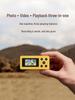X7 Mini Thumb Camera Pendant: HD Photos & Phone Upload, Student-Friendly Carry-On Screen Camera