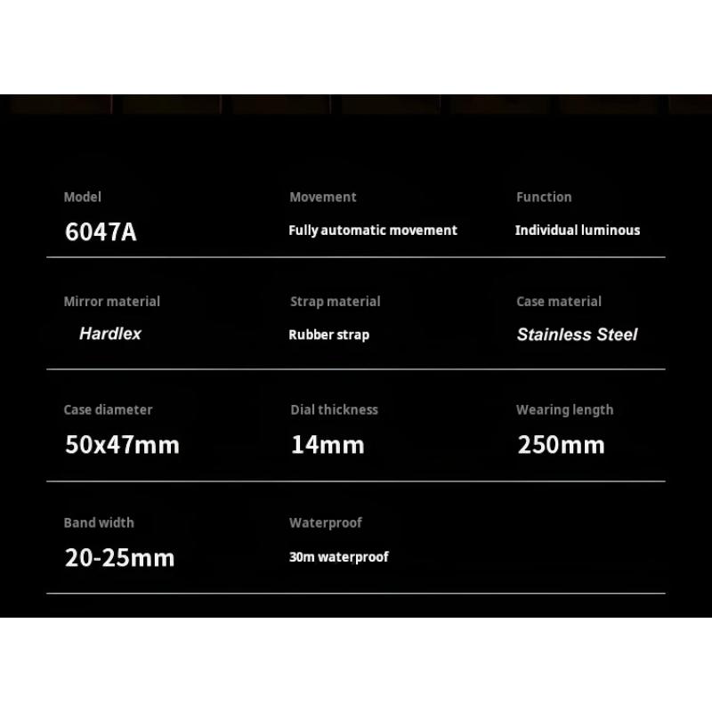 Мужские механические часы-скелетон с автоподзаводом, часы мужские люксовые светящиеся водонепроницаемые, подарок