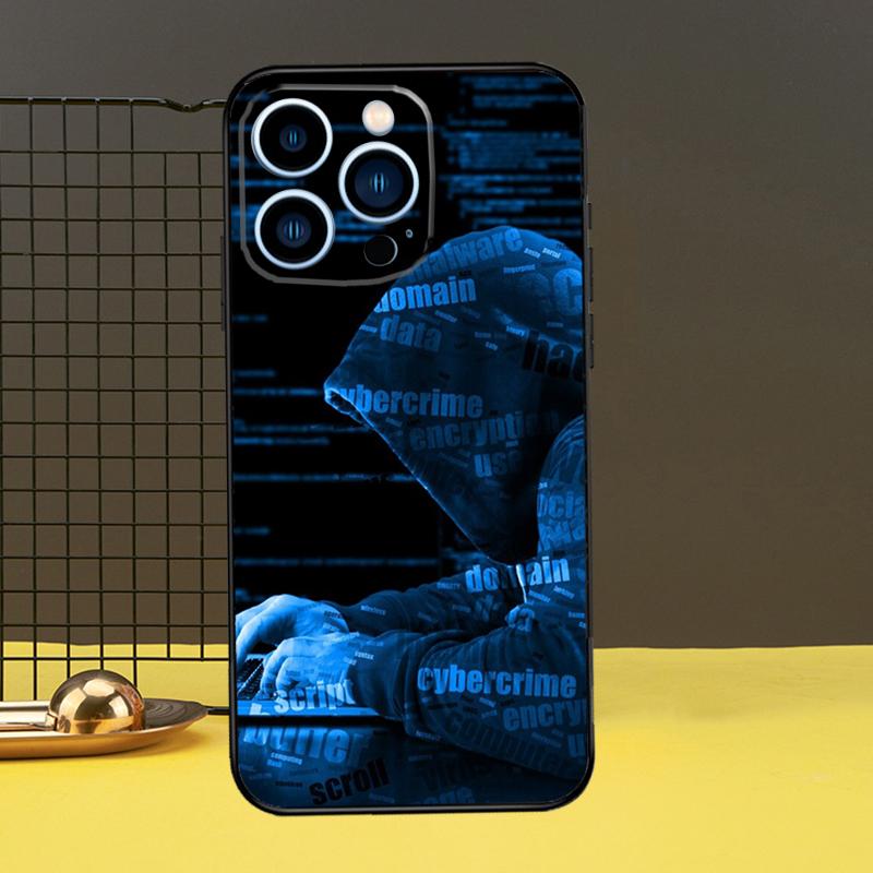 Чехол Hacker Binary Matrix Rain для iPhone 12 11 14 Pro MAX XR X XS Max Чехол для iPhone 13 Pro Max 7 8 Plus SE2