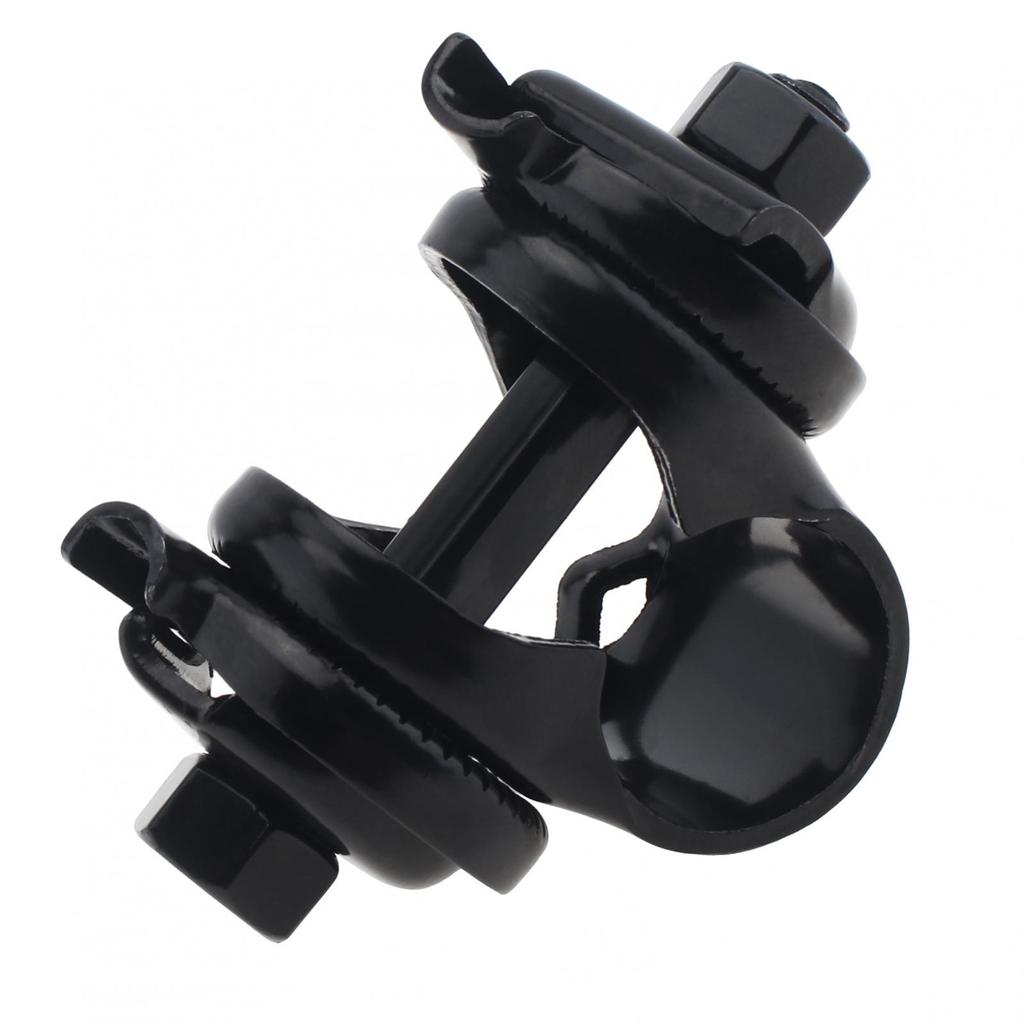 Black 22.2mm Bike Saddle Seat Bolt Seatpost Post Clamp for Most Road Bikes / Mountain Bikes with Wrench Tool, Metal Bicycle Saddle Seat Mount Bracket