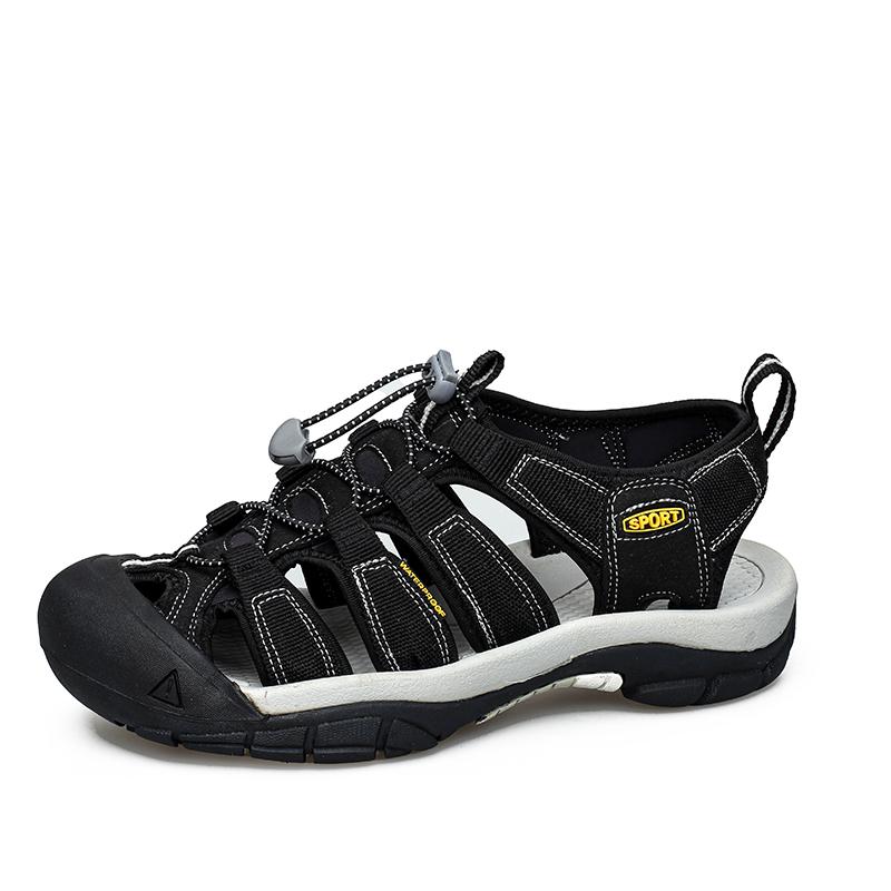 Модные летние уличные сандалии для мужчин Дышащая обувь для хайкинга Вода Пляж Мужские сандалии Кемпинг Скалолазание Аква Кроссовки