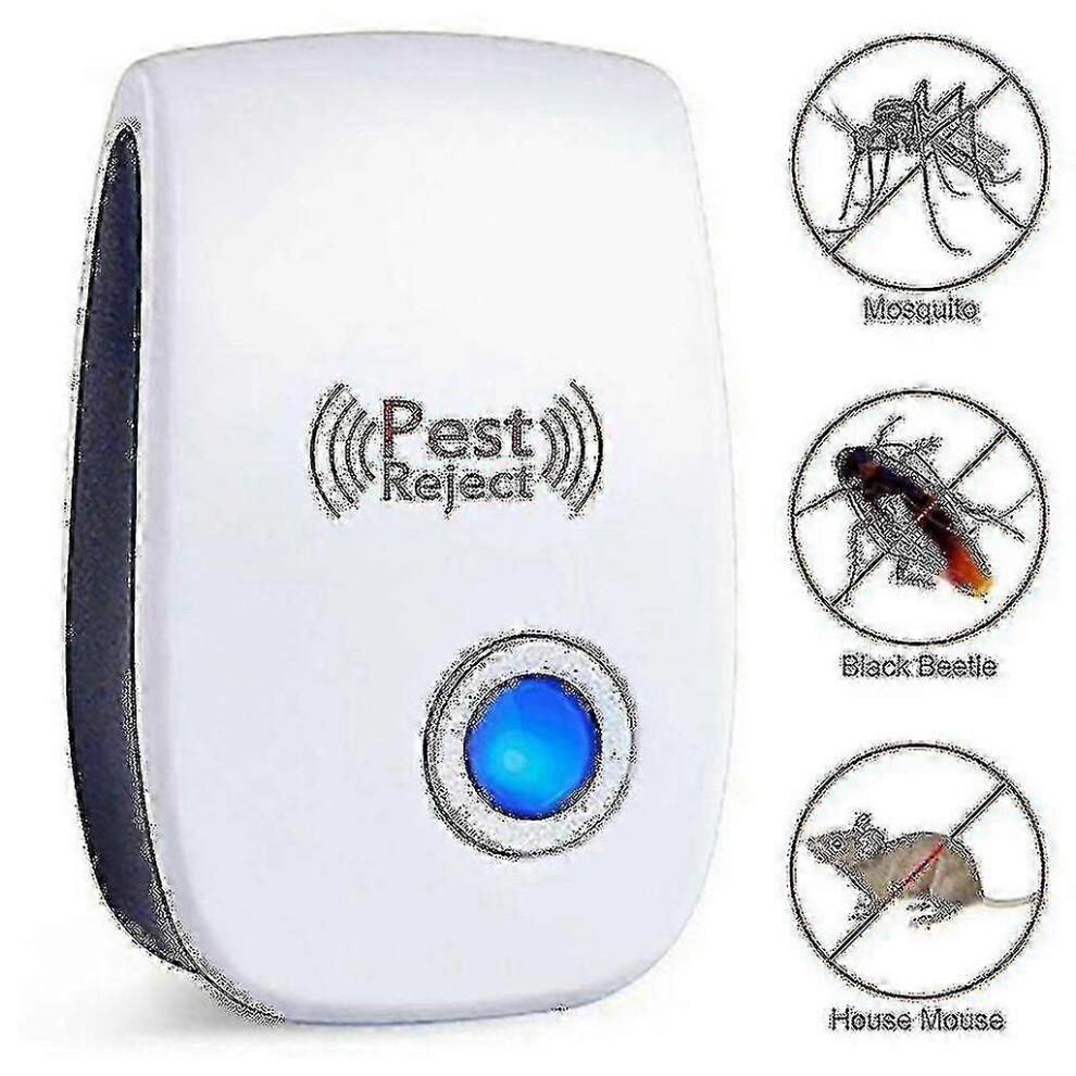 Applicable to 4 Pieces Against Mice Ultrasonic Pest Repellent Electronic Insect Repellent Animal Repellent