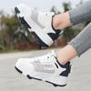 Children Kids Sneakers with Four Wheels Roller Skate Walking Shoes Ultra-Light Boys Girls Sports Shoes 189