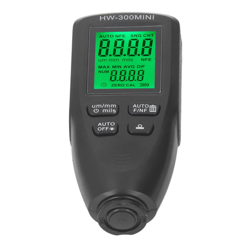 0 до 2000UM измеритель толщины лакокрасочного покрытия Mil высокоточный тестер глубины покрытия для автомобиля