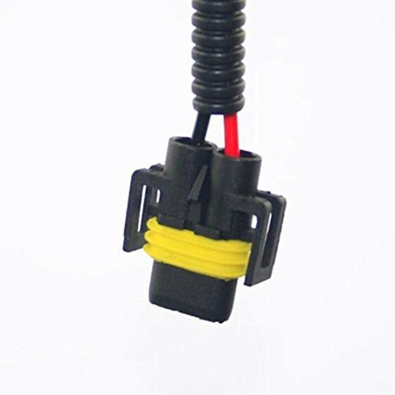 Car Headlight Fog Light Conversion Adapter 9006 to H11 H8 Sockets Wire Harness