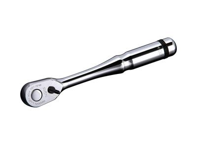 Ручка-трещотка Nepros от Kyoto Machinery Tools NBR390A, серебристая (КТК) 9,5кв.м.