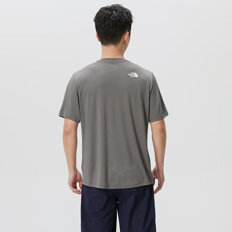 The North Face Мужская летняя спортивная футболка с коротким рукавом