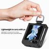 Кольцо-держатель Защитный чехол из кожи для Samsung Galaxy Z Flip 4 5 6 flip6 Flip5 Flip4 Flip3 Flip 3 2 1 5G Zflip4 Чехол