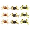 Archnote Crab Worm Octopus Fishing Worm Lure Octopus Egg Octopus Bait Octopus Chinu Soft Artificial Bait Set of 9