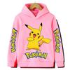 Autumn Winter Warm Sports Hoodie Cartoon Print Unisex Men Women Casual Daily Sweatshirt