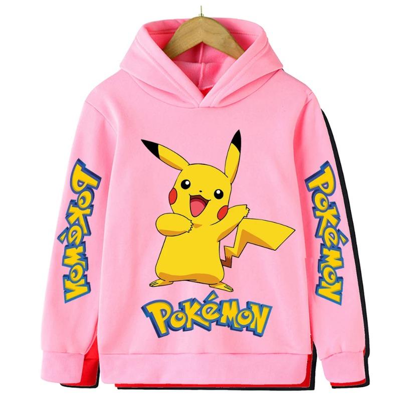 Autumn Winter Warm Sports Hoodie Cartoon Print Unisex Men Women Casual Daily Sweatshirt