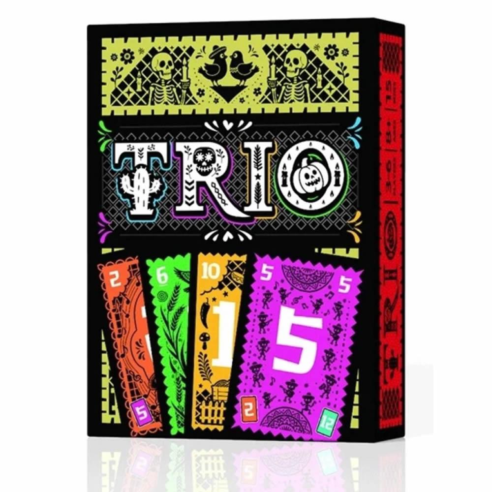 Strategic Card Board Game TRIO Fun For Family Friend Parties 36 Players All Ages Entertainment Toy