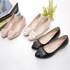 Маленькие одинарные туфли, высококачественная мягкая кожа, весенне-осенние каблуки-склон, женские модные универсальные рабочие женские туфли, мягкая подошва, плоская подошва,