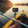 Нейлоновое крепление для эхолота Черный поворотный кронштейн для лодки Поддержка для каякинга Монтажная пластина Аксессуары