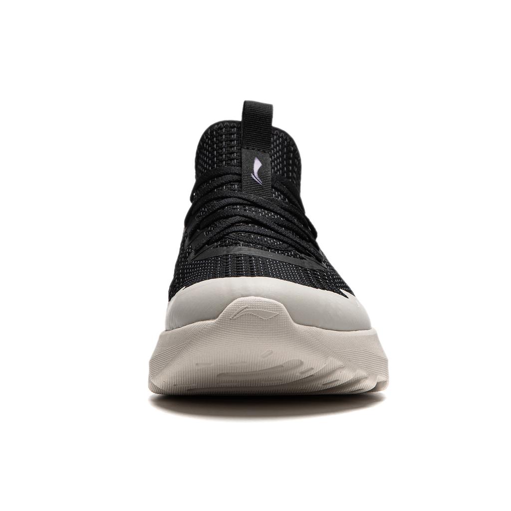 Li Ning Cloud Yi Слипоны Амортизация Скользкие Устойчивые к истиранию Низкие Повседневная Обувь Мужская Черно-серый AGLU261-2