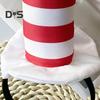 1/2 шт. Доктор. Suess Hat Cat Headband Red White Striped Hat Dr. Костюмы Suess Book Персонаж Школьная вечеринка на Хэллоуин Косплей Аксессуары
