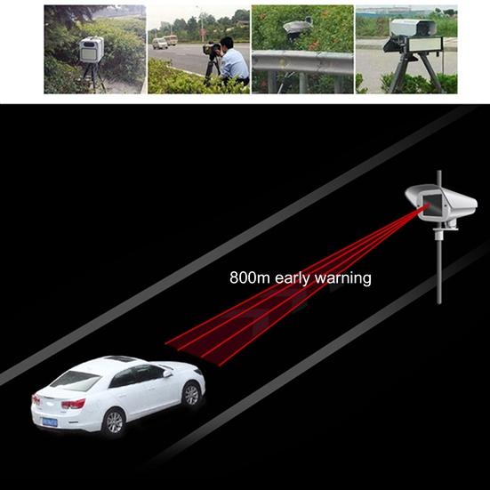 E8 Автомобильный радар-детектор безопасного вождения мобильного обнаружения 360