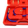 Auto Air Shock Absorber Test Tool with 8 Adapters Suspension Leak Detector Car Repair