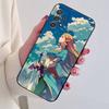 Чехол для телефона The Legend of Z-Zelda Princess Черный Силиконовый Мягкий Для Samsung S25,S24,S21,S22,S23,S30,Ultra,S20,Plus,Fe,Lite