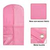 Garment Bag Waterproof Dustproof Hanging Clothes Cover Multi-Pocket Design Zipper Closure Clothing Storage Bag