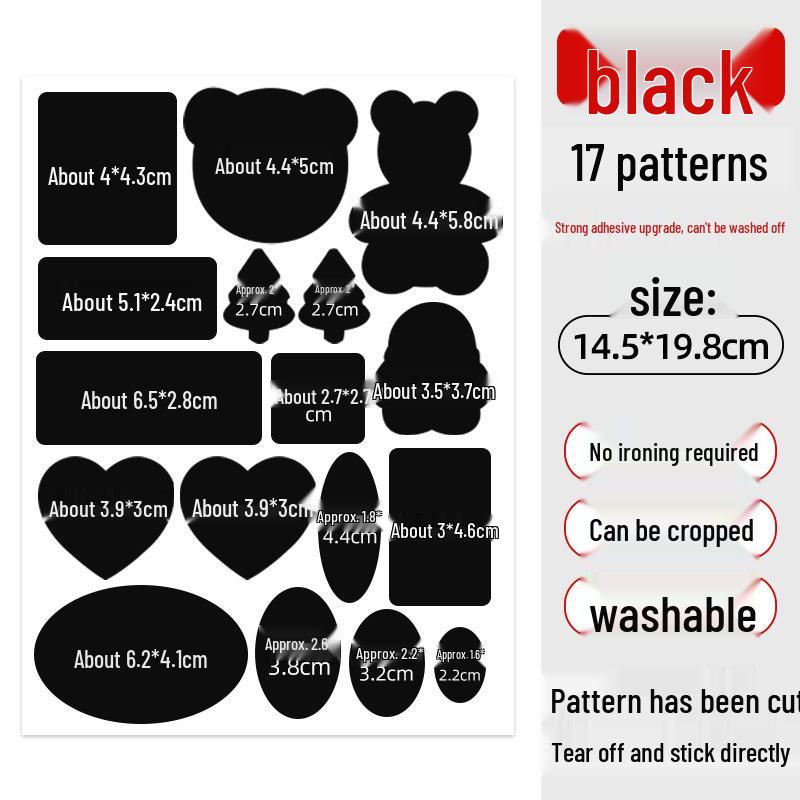 Waterproof Self-Adhesive Down Jacket Repair Patch - Traceless Fabric Hole Applique Sticker