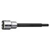 TONE Long Torx Socket T40H (Tamper-Proof Type) HP4TX-T40HL, 12.7mm (1/2") Drive,